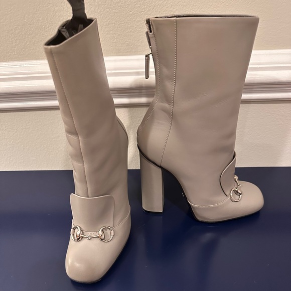 Gucci Storm Horsebite Mid-Calf Boot - Picture 5 of 9